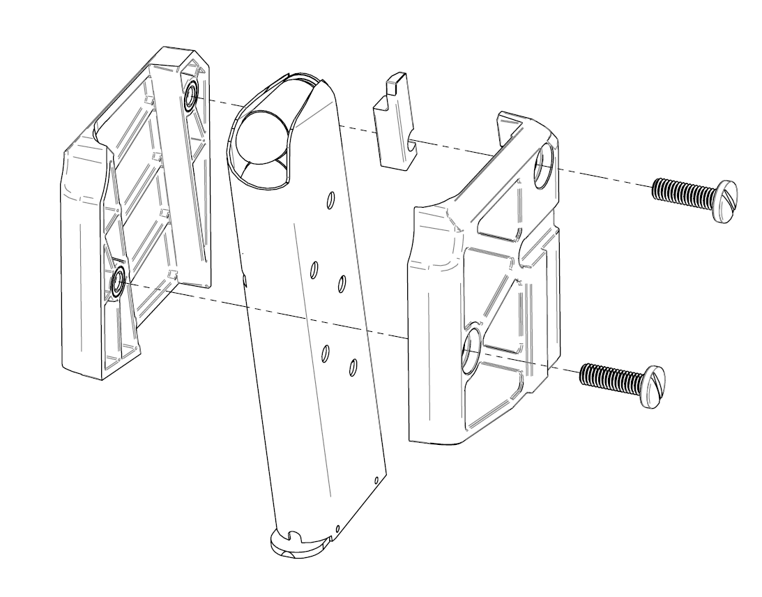 Model 19-15 G2 Magazine Adapter - 3 Pack